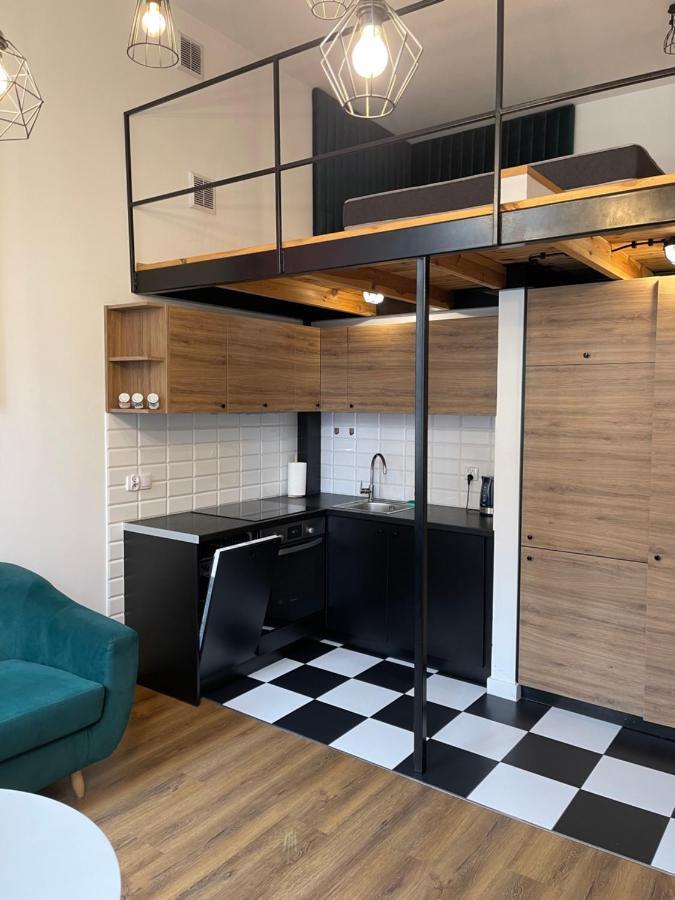 Urokliwy Loft W Ncl Kamienica Vabank 34 Appartement Łódź Buitenkant foto